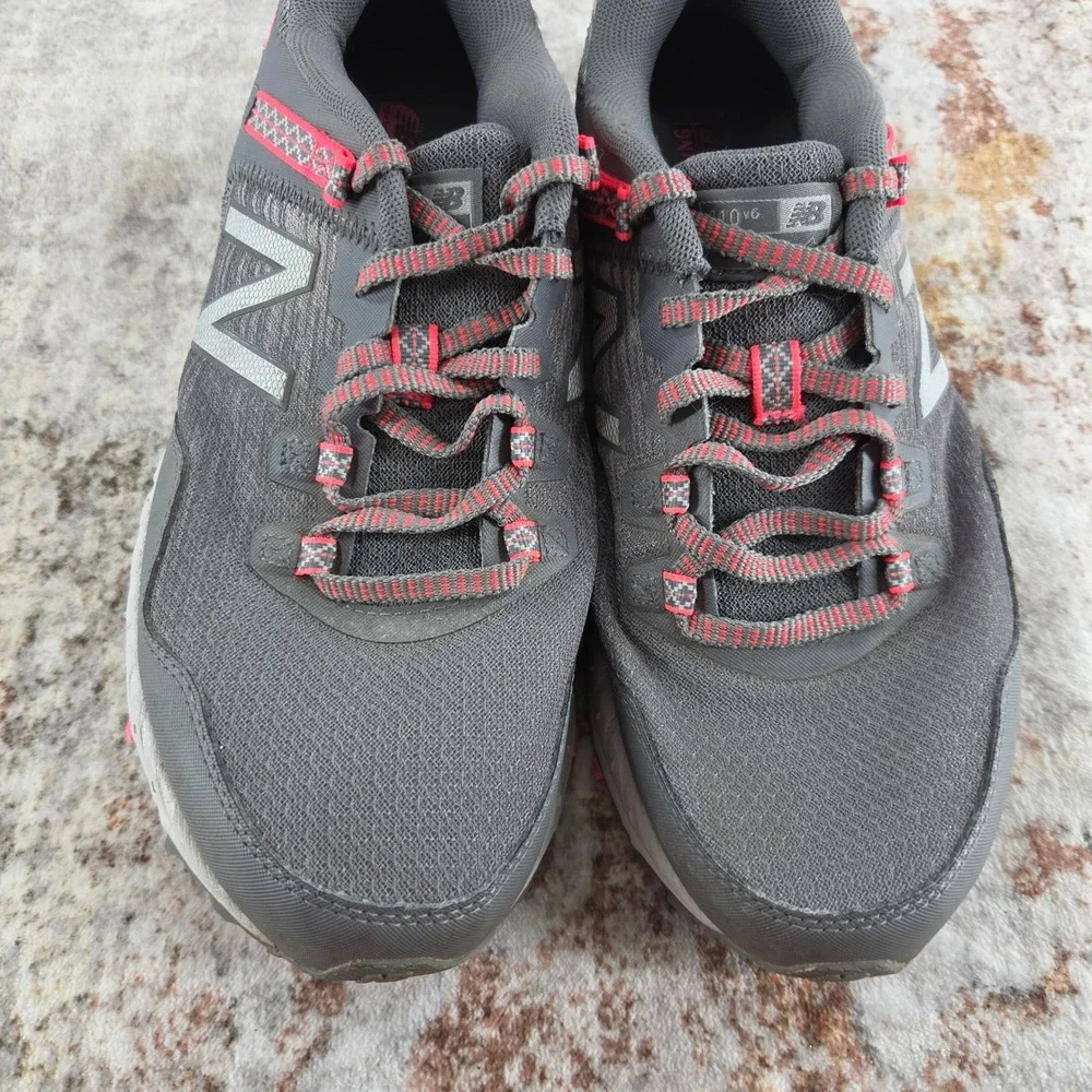 New Balance 410v6 Trail Running Shoes Womens‎ 7.5D Grey WT410SP6 All Terrain